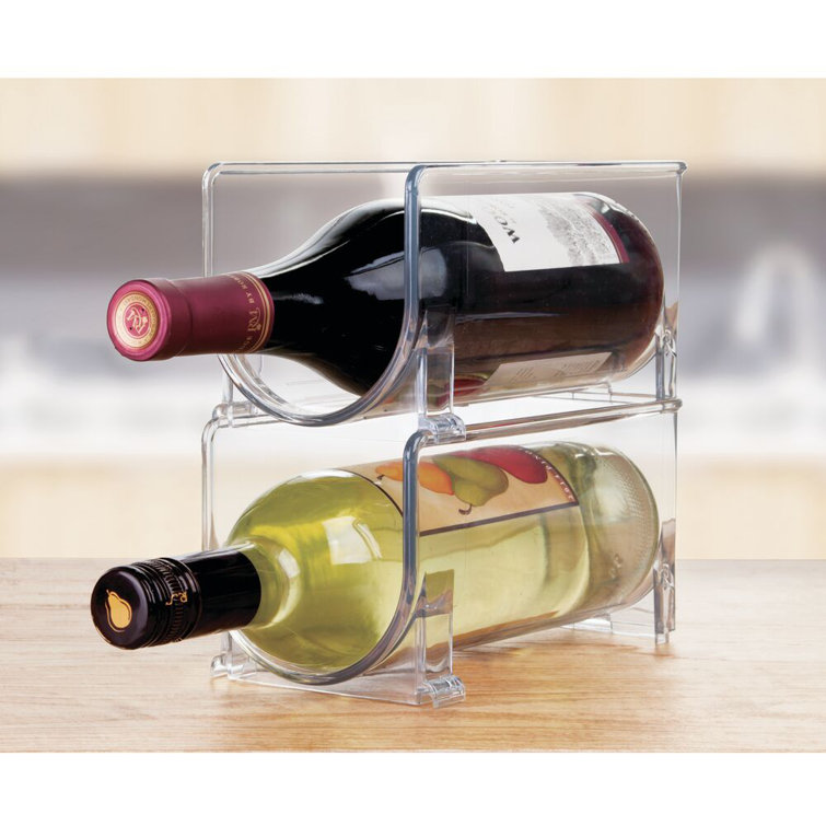 Plastic wine rack discount storage